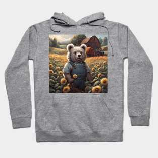 Teddy as a Farmer Hoodie